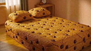 КРОВАТЬ ИЗ ПЕЧЕНЕК?! СПИМ НА ВКУСНЫХ КРОВАТЯХ ИЗ СЛАДОСТЕЙ И МАРМЕЛАДОК