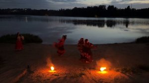 ЦЫГАНСКИЙ ТАНЕЦ "САРЭ ПАТРЯ" (С. Тарасов). ТАНЦЕВАЛЬНЫЙ КОЛЛЕКТИВ "ЭКСПРОМТ". ВЫСТУПЛЕНИЕ НА ОЗЕРЕ.