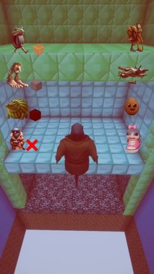 Italian Brianrot vs Squid Game Sky Jump CHALLENGE #minecraft #gmod #roblox