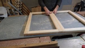 Продолжение. Наружная обработка оконных рам. Изготовление штапика