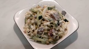 Салат из селедки с огурцом ПП  вкусно и полезно