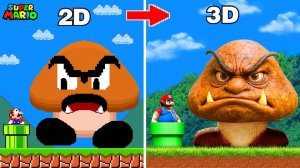 Марио в РЕАЛЬНОЙ ЖИЗНИ: Сможет ли он пройти игру без прыжков?