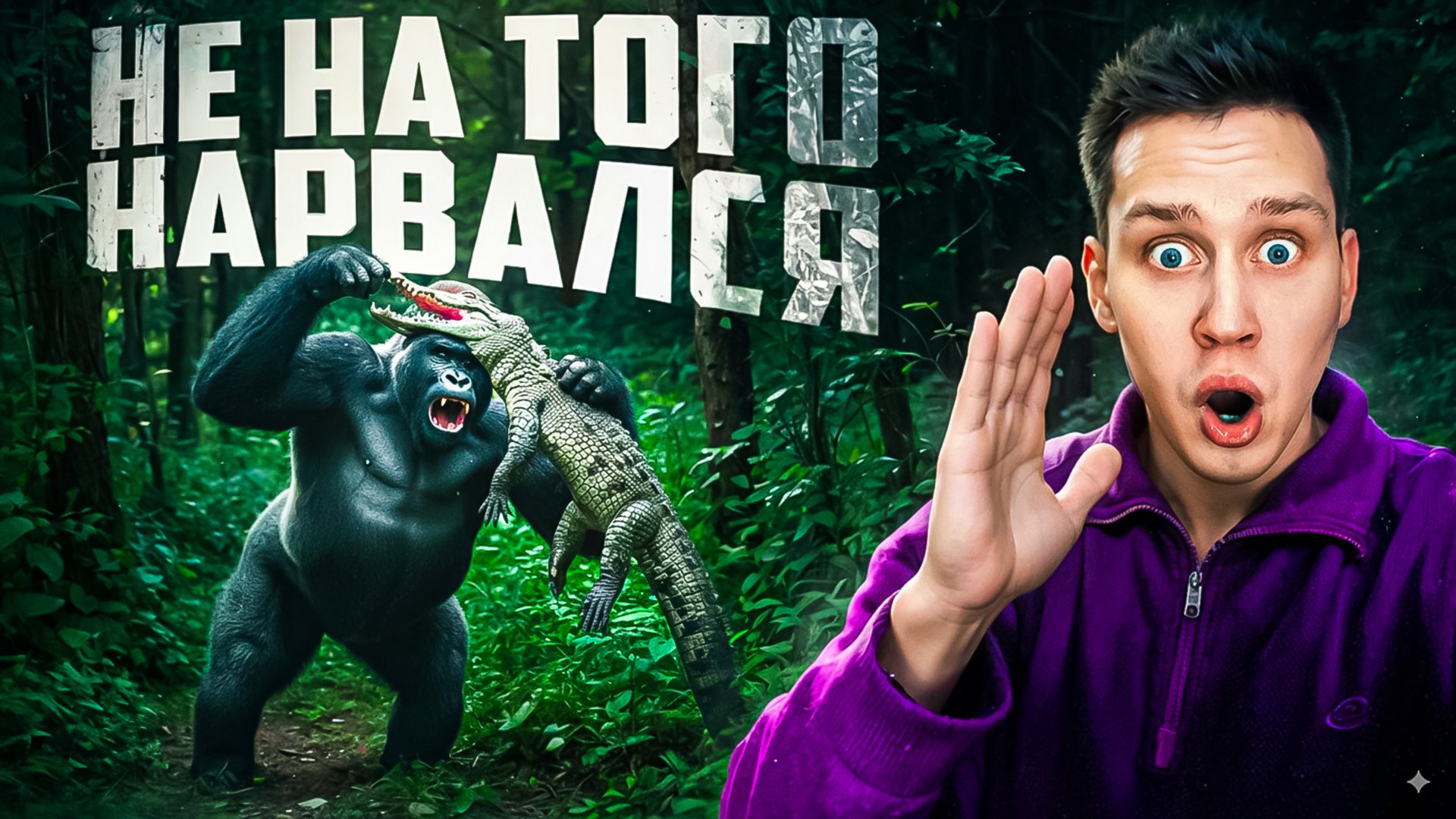 Когда животные связались не с тем соперником смотреть онлайн