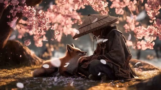 Лисий сад - Нежная музыка Японии для отдыха и расслабления, фоновая Японская музыка смотреть онлайн