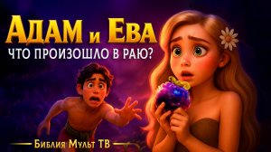 Адам и Ева. Что произошло в раю? | Библейский мультфильм