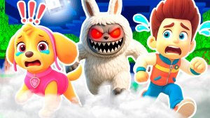 ЛАБУБУ EXE НАПАЛ на ЩЕНЯЧИЙ ПАТРУЛЬ СКАЙ РАЙДЕР МАРШАЛ ГОНЩИК в МАЙНКРАФТ PAW PATROL