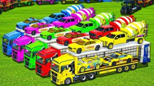 Мультики про машинки - Большие машины - Тяжелые грузовики - Сборник - Мультики для детей