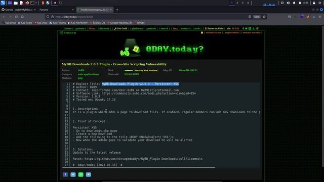 9. Exploiting Stored XSS Vulnerabilities in MyBB Forum смотреть онлайн