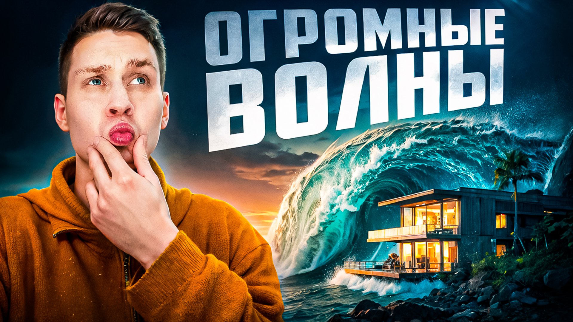 Гигантские волны, снятые на камеру смотреть онлайн