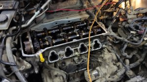 Масложор Mazda Demio \\ Замена поршневых колец и маслосъемных колпачков