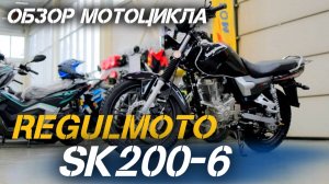 Полный обзор дорожного мотоцикла Regulmoto SK200-6 от сети мотосалонов X-MOTORS