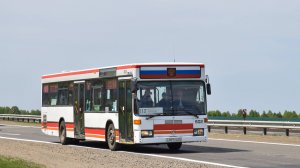 Автобус Mercedes-Benz O405N2 (А 997 СН 22)Покатушки по Барнаулу/Ride on the Mercedes-Benz O405N bus