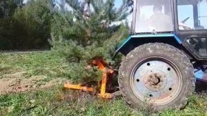 Корчеватель деревьев навесной КДН-2.0