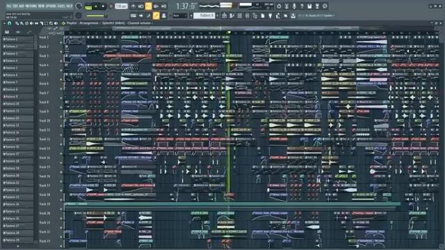 Jumble [FLP DEMONSTRATION] Big Project FL STUDIO смотреть онлайн