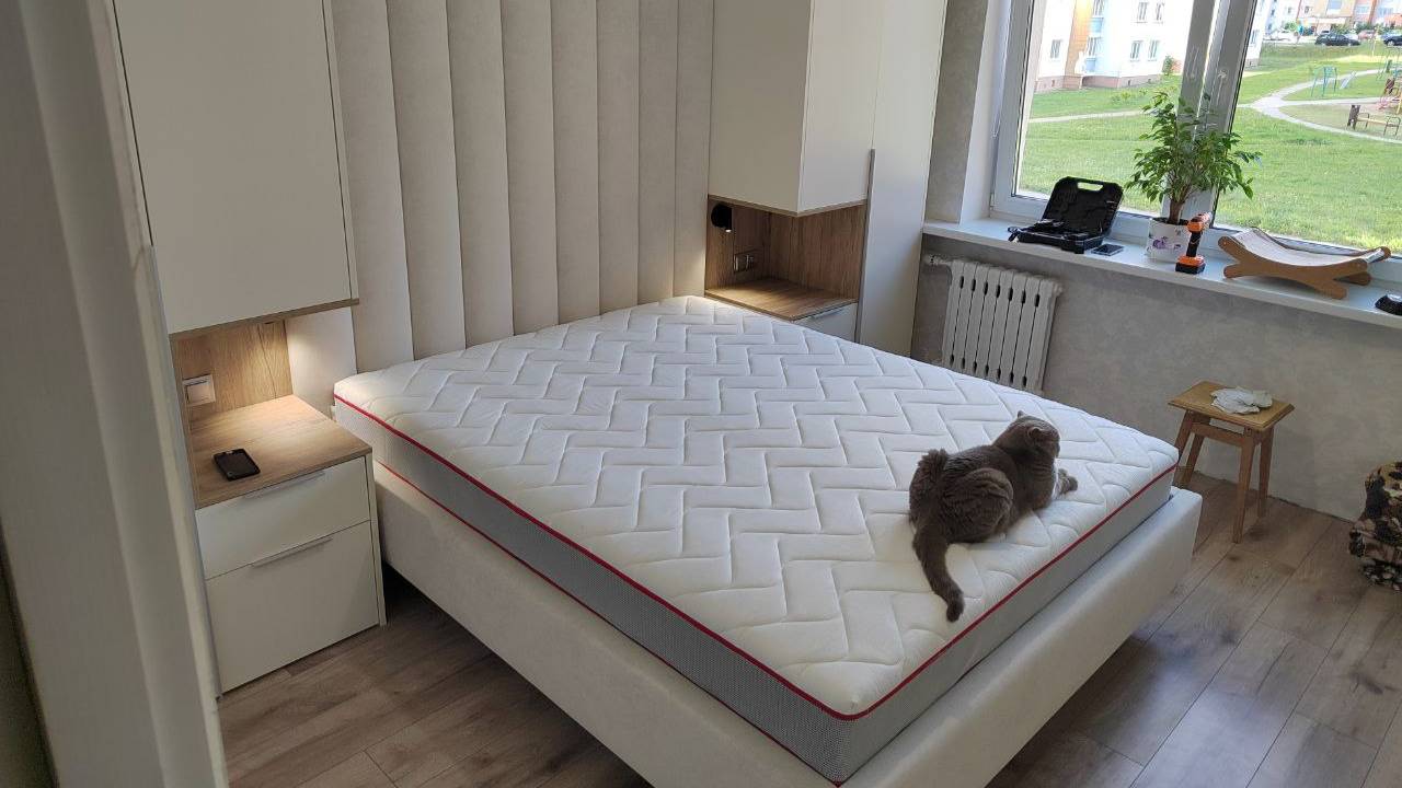 кровать панель парящая