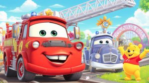 ПОЖАРНАЯ МАШИНКА — ВЕСЁЛЫЙ МУЛЬТИК ПЕСЕНКА ДЛЯ ДЕТЕЙ | ПЕСНИ И МУЛЬТФИЛЬМЫ ДЛЯ ДЕТЕЙ