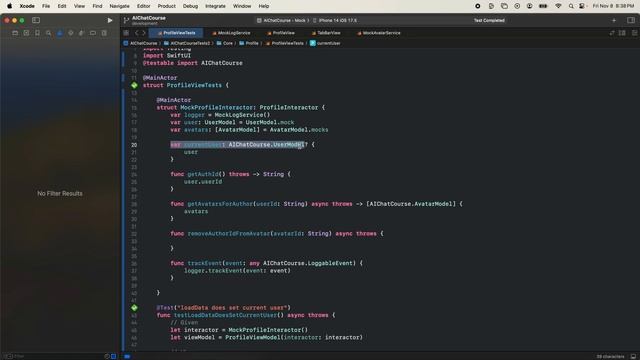 13 - Profile MVVM with Protocol