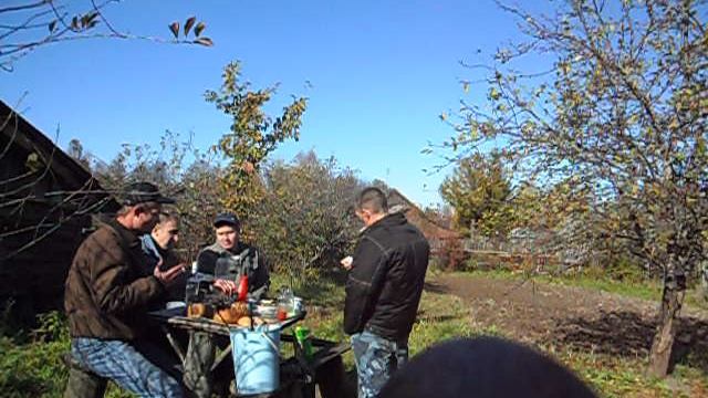 Деревенские приколы. День рождение Олега К. 31г. 07.10.2010. (п Никологоры Южная улица) 3 часть