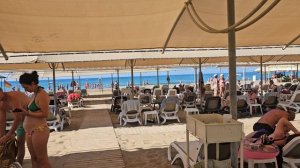 Castival Hotel Side. Обзор пляжа. Сентябрь 2025