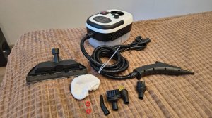 Пароочиститель для уборки дома и автомобиля мощностью 2500 Вт, 5 бар.