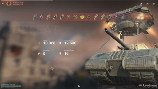 WoT Blitz • Tanks Blitz • Объект 268, T110E4, Maus • WoT Blitz лучшие реплеи • танки блиц