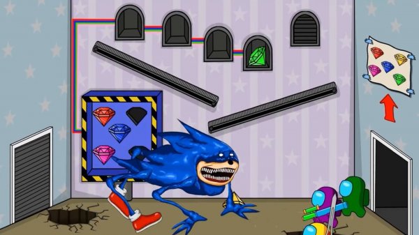 AMONG US ПРОТИВ....