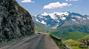 🚗 SmartTV 4К ➤🌄 Через живописный перевал Коль-дю-Мон-Сени во Франции! UHD 60fps