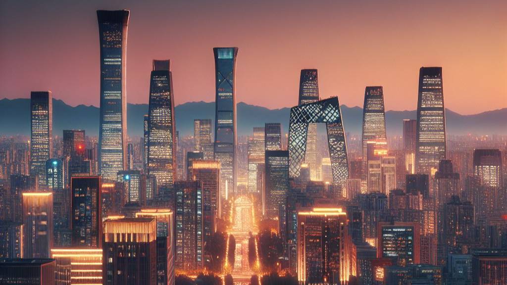 Прославленные олимпийские объекты и центральный деловой район Пекина