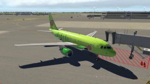 STREAM  X Plane 11  Рейс  SBI 8935 На  Airbus a 319 S7Airlines  Москва  Домодедово - Краснодар