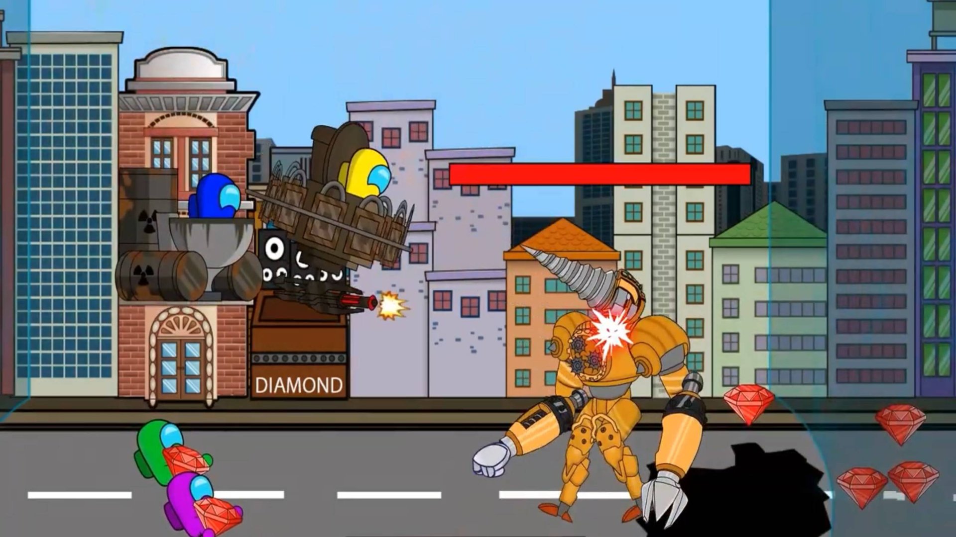 AMONG US ПРОТИВ....