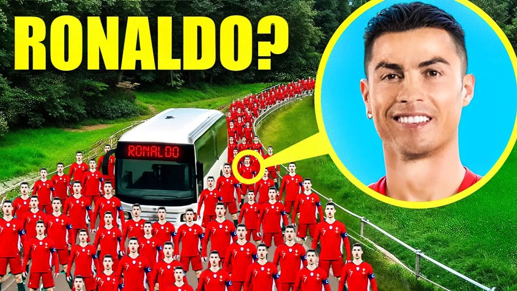 СЕРЬЁЗНО? Я НАШЕЛ АВТОБУС ВСЕХ РОНАЛДО в Реальной Жизни!