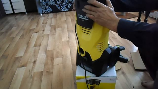 Мойка высокого давления Karcher K 3 .Сборка и опробование