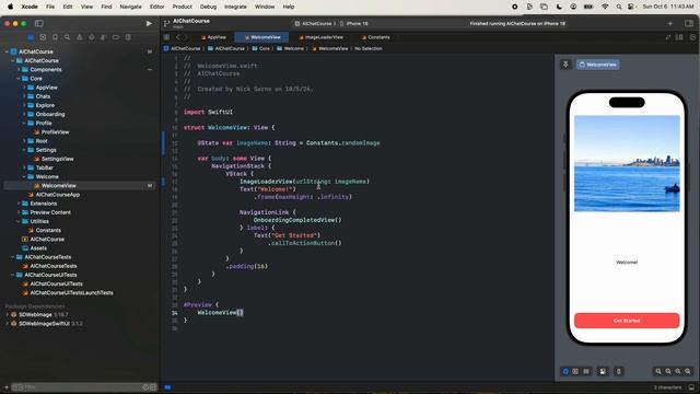 07 - WelcomeView & ImageLoaderView