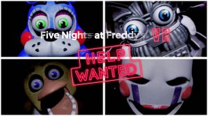 СКРИМЕРЫ всех АНИМАТРОНИКОВ из ФНАФ 8 ВР ◀ 4K HD