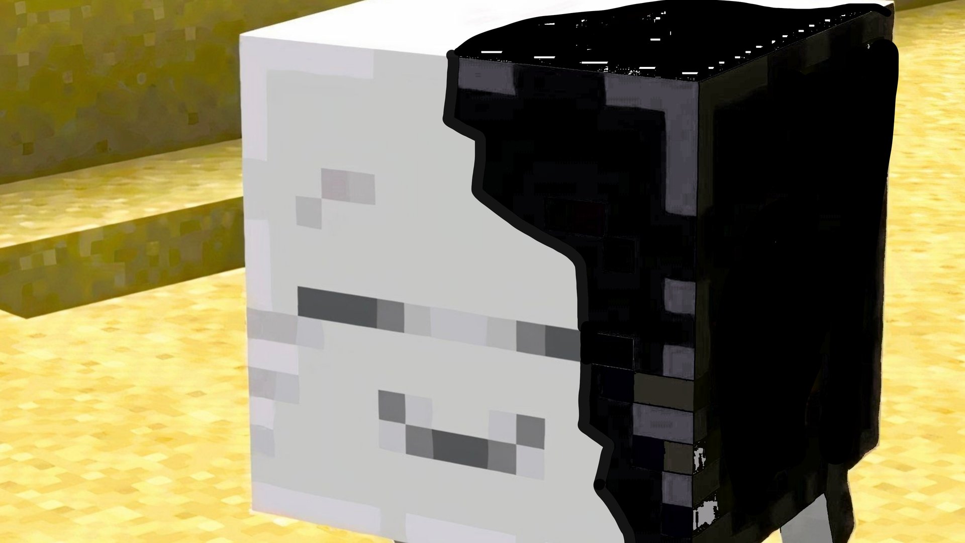 я поместил гаста в клетку из нового обновления (майнкрафт ванила) смотреть онлайн