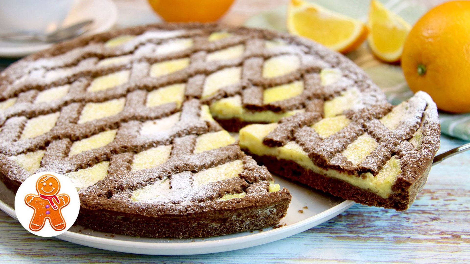 Шоколадный апельсиновый пирог смотреть онлайн