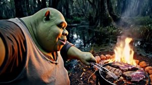 шрек на отдыхе #нейро