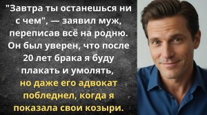 Месть отвергнутой жены | Истории из жизни