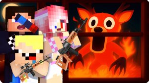 🥵 ВЫЖИВАЕМ против ЛАВОВОГО ОЛЕНЯ в 99 НОЧЕЙ в МАЙНКРАФТ! НУБИК ШЕДИ ЛЕСКА