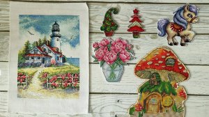 8/25 Вышивка крестиком и бисером. Первая неделя сентября.