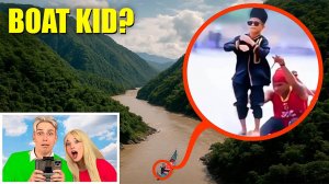 мой дрон снял МАЛЬЧИКА НА ЛОДКЕ И ЕГО ТАНЕЦ в Реальной Жизни!