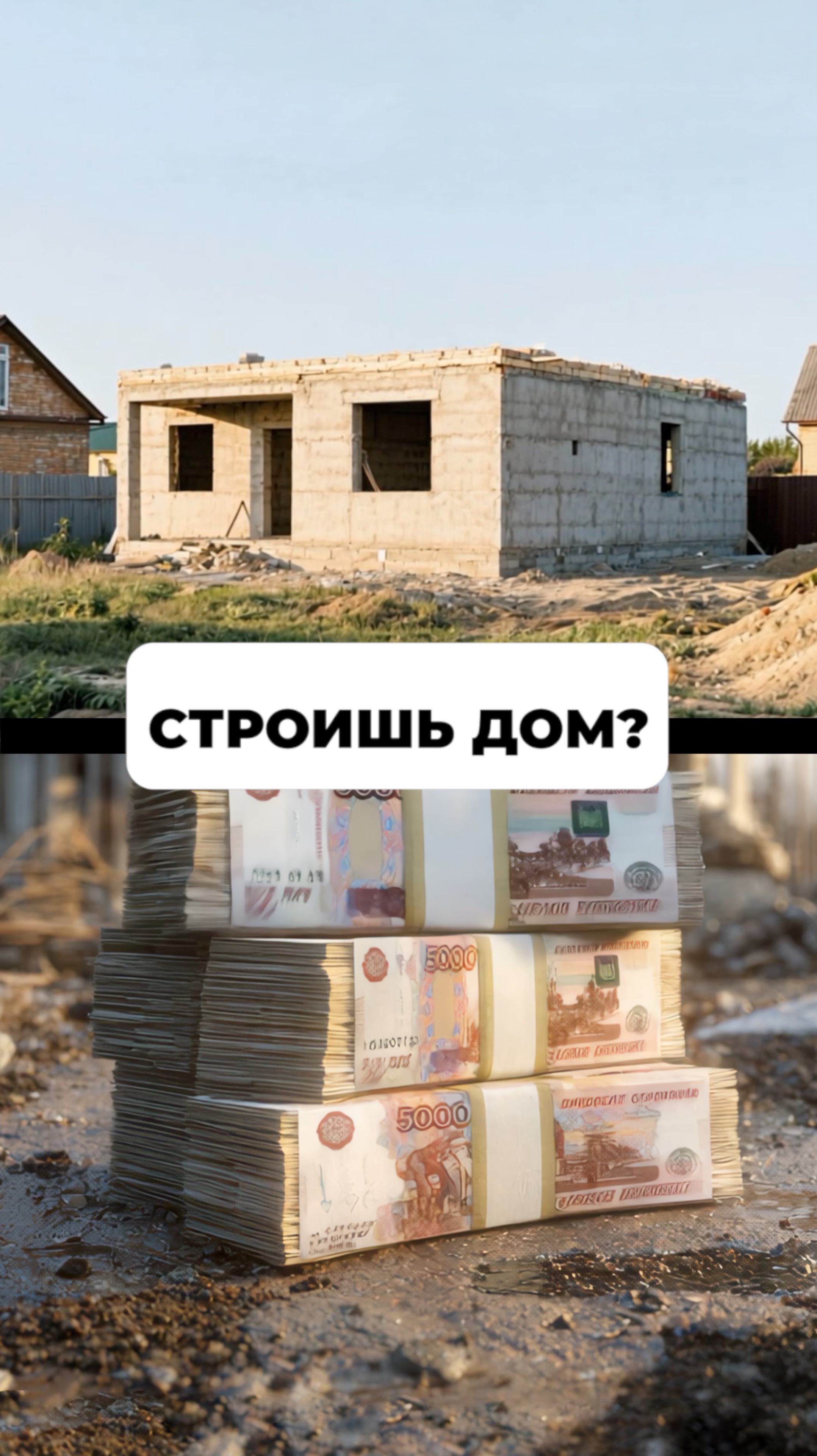 СТРОИШЬ ДОМ?