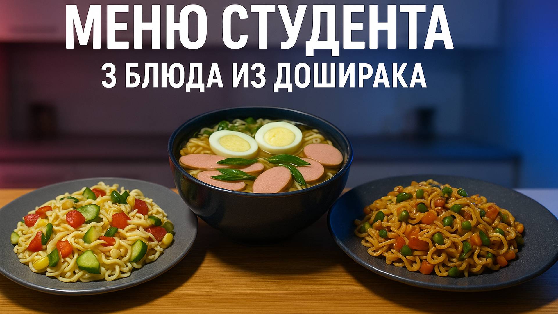 Что можно приготовить из Доширака? ТРИ простых блюда из обычной ЛАПШИ БЫСТРОГО приготовления смотреть онлайн