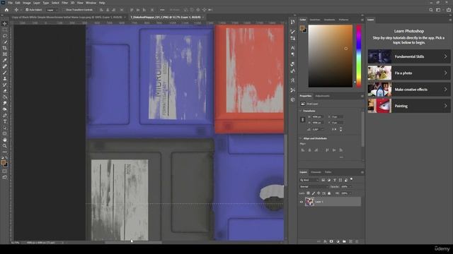 4.8 - Adding Logo in Texture and Creating a New Material смотреть онлайн