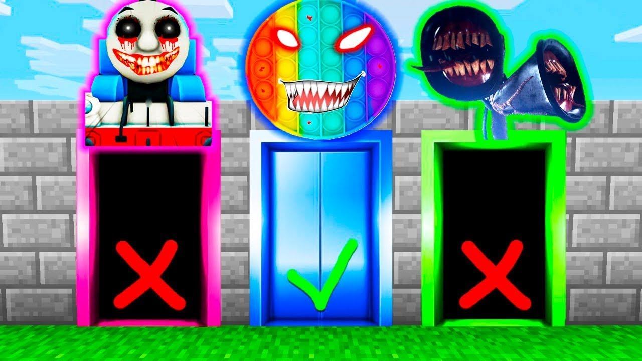 НУБ И ПРО В ЛИФТАХ SCP В МАЙНКРАФТ НОВАЯ РУБРИКА РАКУН И ДОЧКА смотреть онлайн