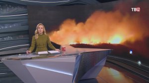 В окрестностях Феодосии произошел крупный природный пожар / События на ТВЦ