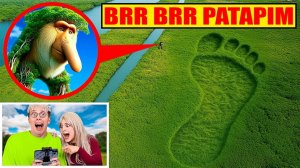 МОЙ ДРОН СНЯЛ НАСТОЯЩЕГО BRR BRR PATAPIM в Реальной Жизни!