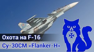 Су-30СМ - Охота на F-16 (DCS World)