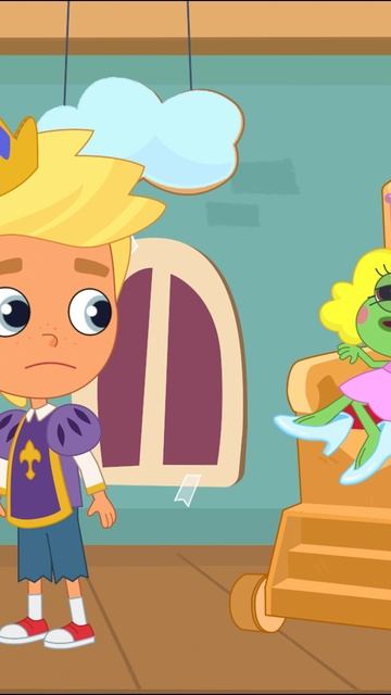 Почему Лягушка не такая скромная, как Золушка? 📖 | Котёнок Кнопа #котэ #анимация #мультфильмдлядете смотреть онлайн