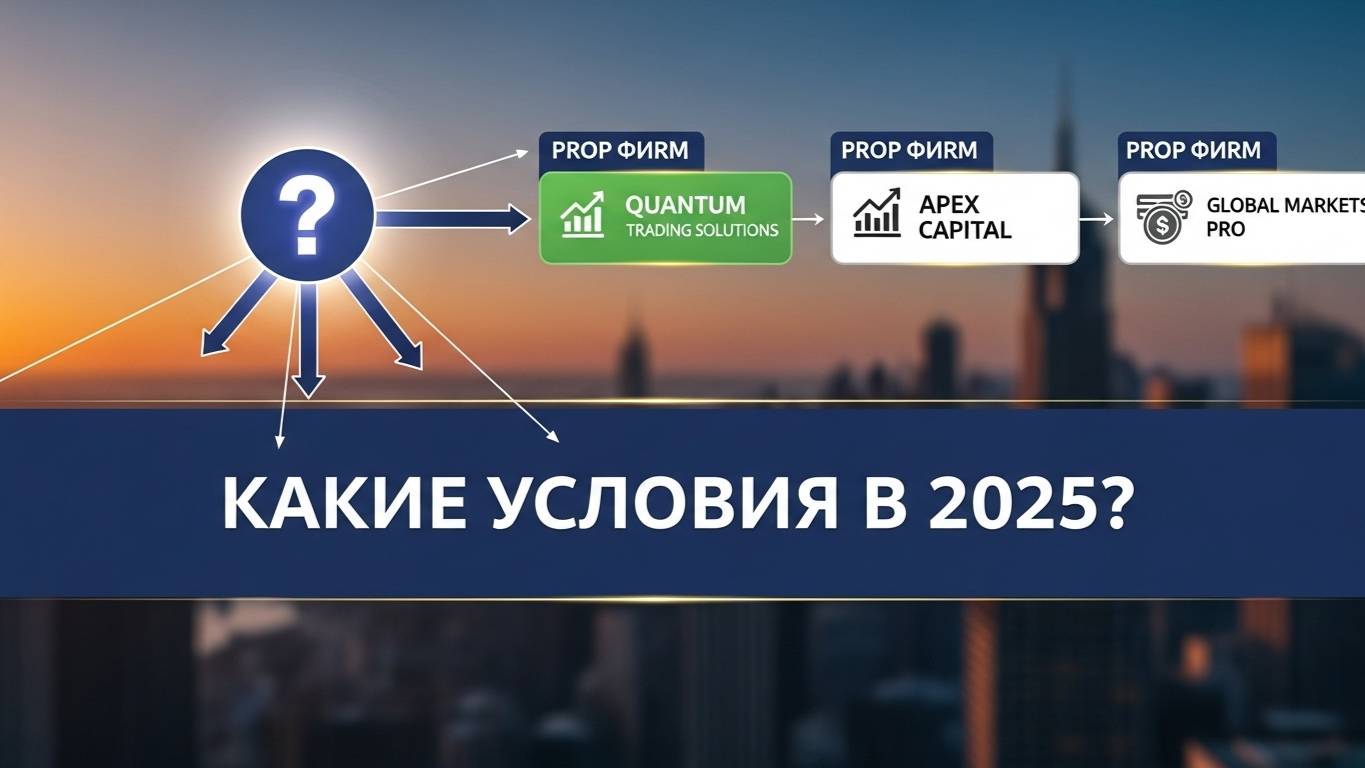 Как выбрать ПРОП фирму для торговли? Какие условия в 2025?
